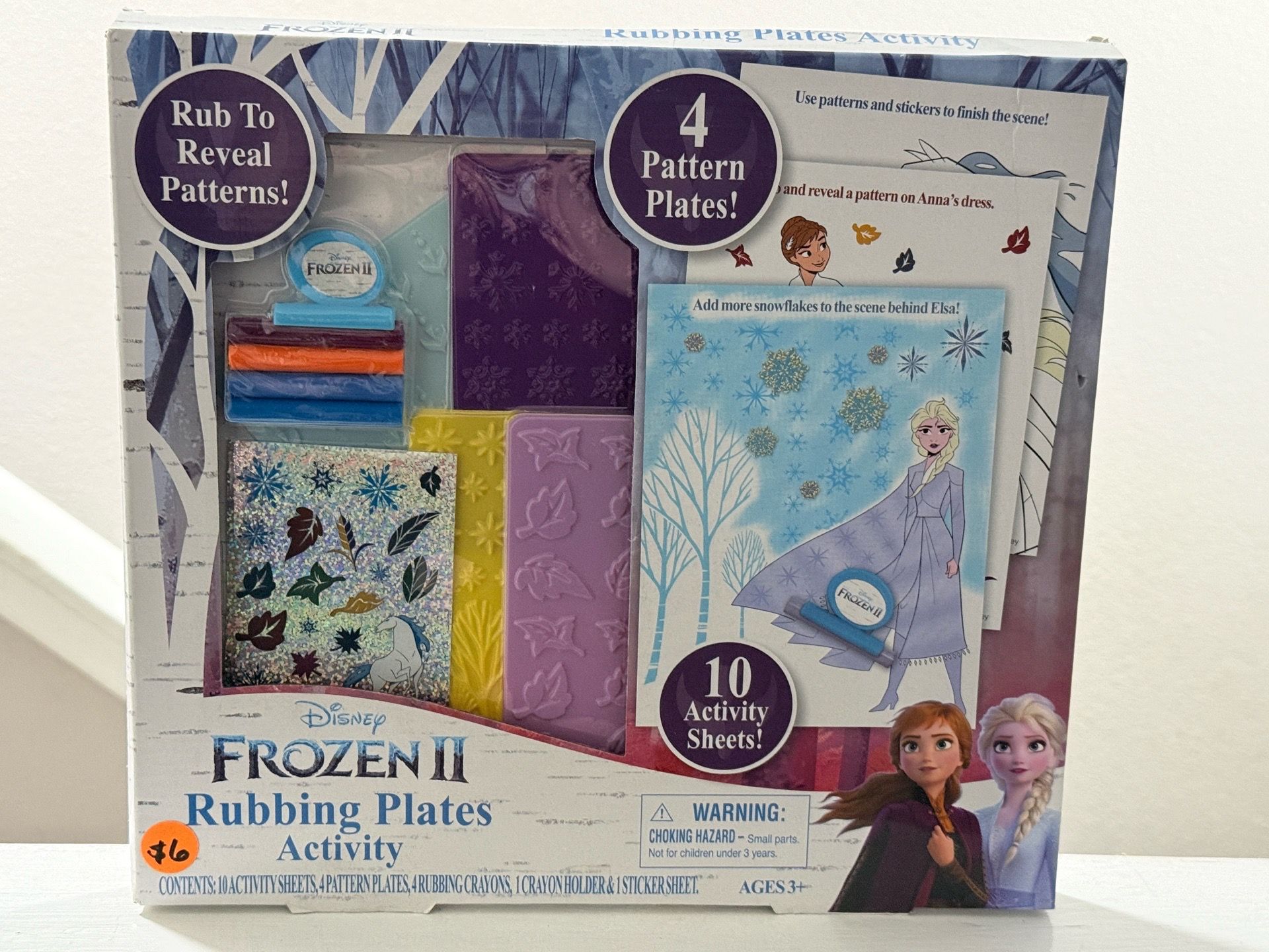 🩵 FROZEN: RUBBING PLATES
