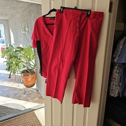 Nurse Scrub Set Fuchsia