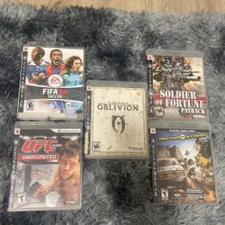Five PS3 Games