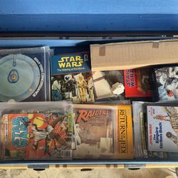 VINTAGE STAR WARS TOYS COMICS ETC..