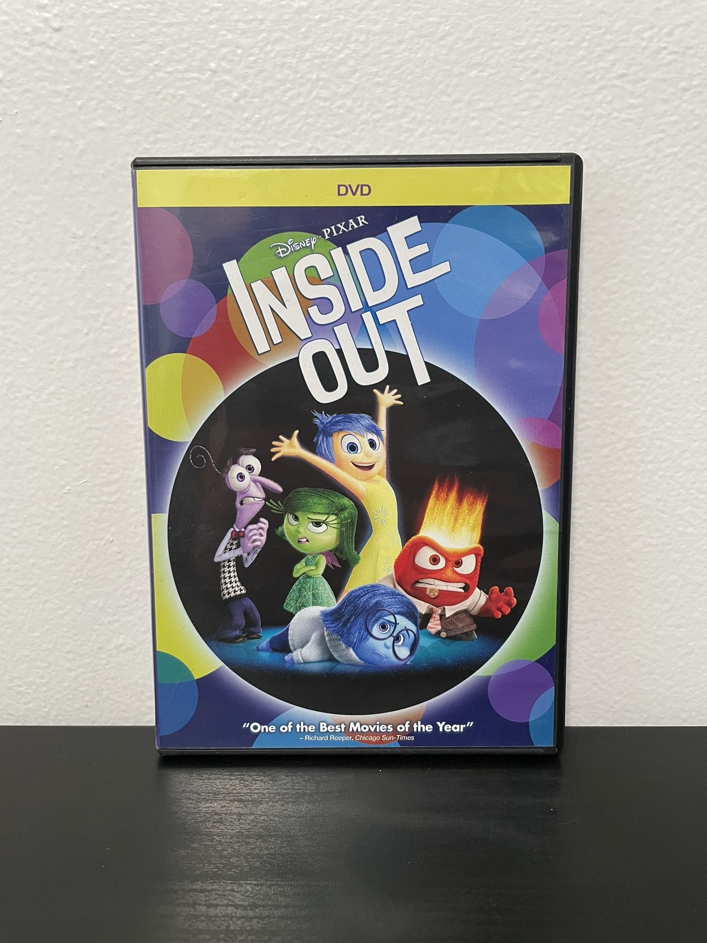 Inside Out DVD Movie Disney Pixar Animation Amy Poehler 2015