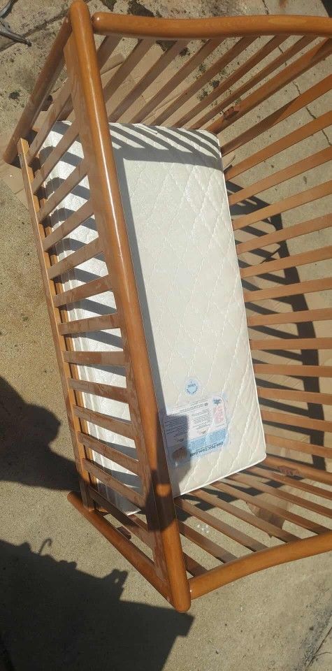 Baby's Crib Included Changing Station