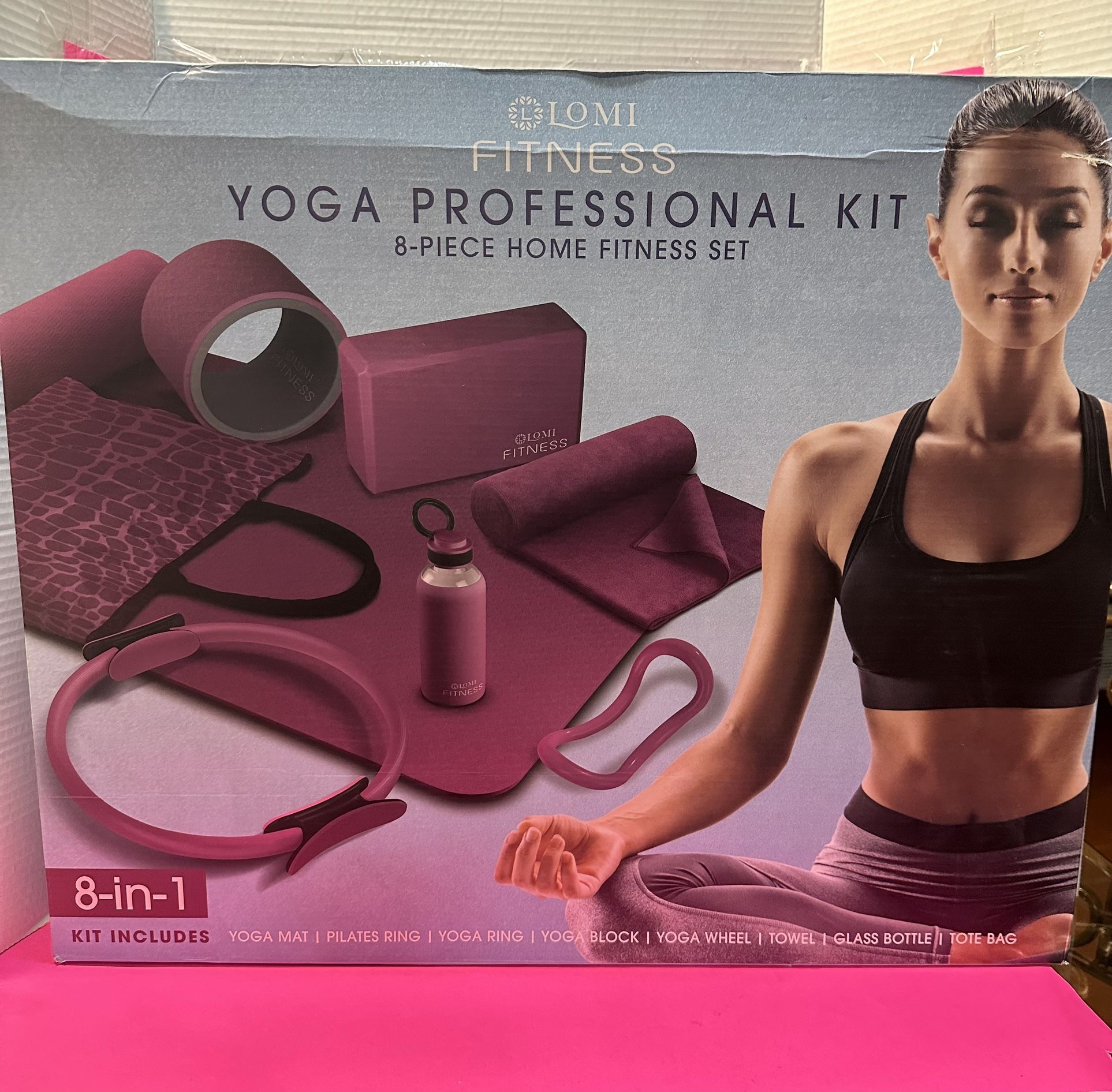 LOMI Fitness Yoga Professional 8piece Kit