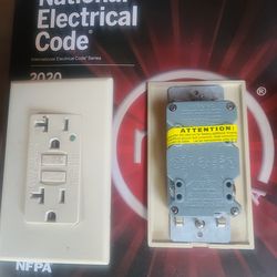20 amp GFCI Ivory