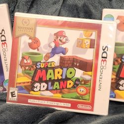 Nintendo 3ds Games New Never Opened 