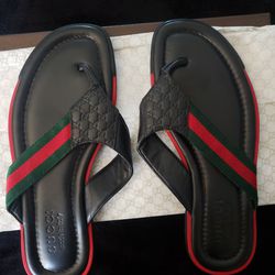 Gucci Leather Sandals
