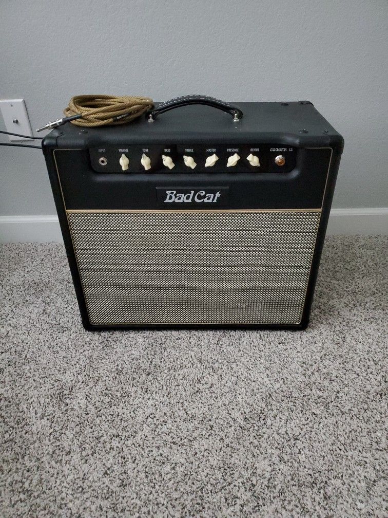 Bad Cat Cougar 15 Tube Amp.