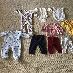 3-6 Months Bundle $14