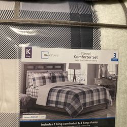 New  King Size  Comforter Set 