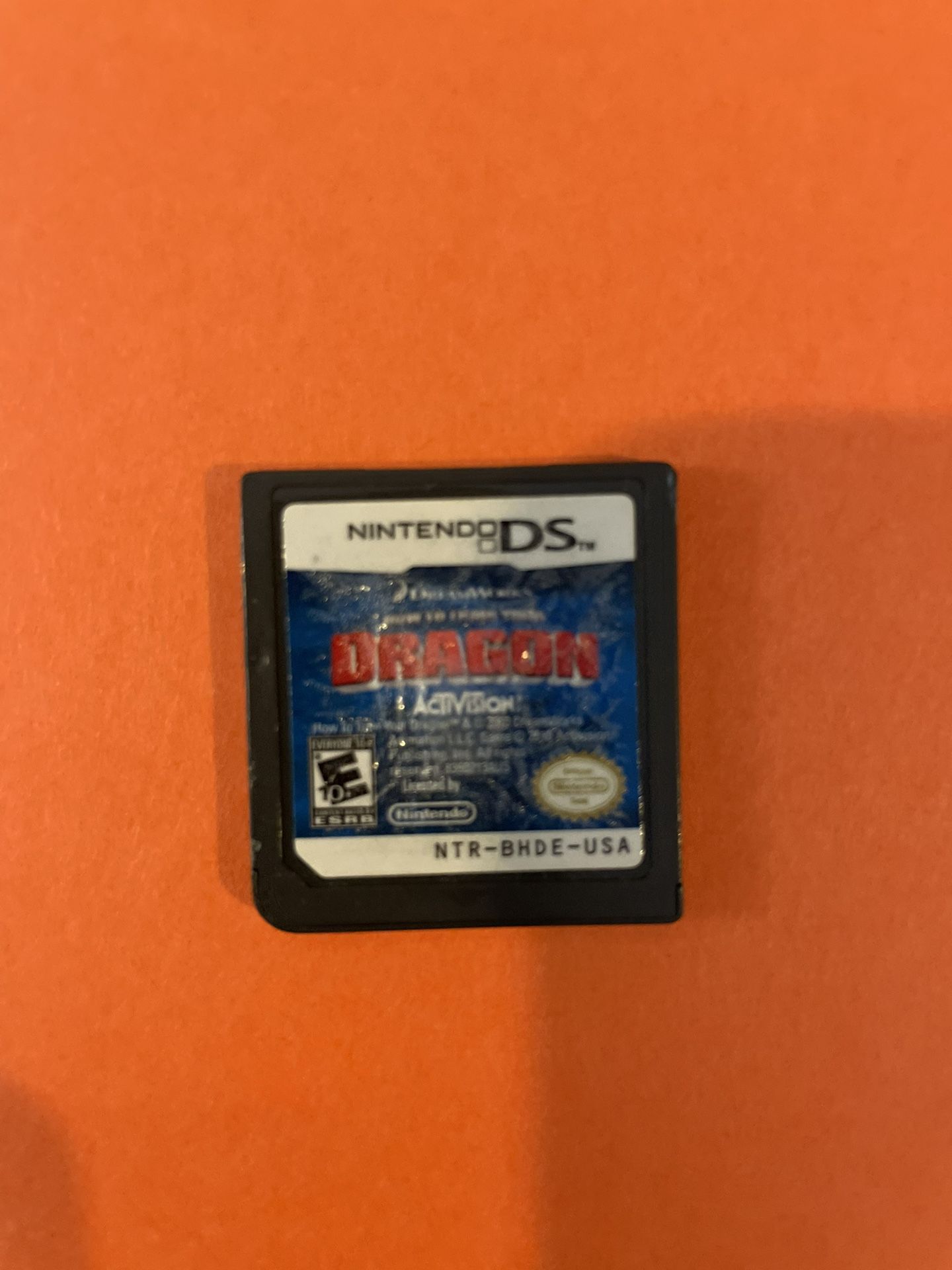 How to Train Your Dragon Nintendo DS Game