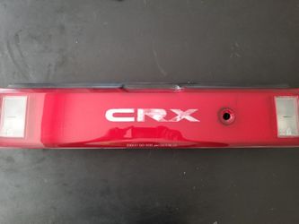 Crx 89 Rear Center Garnish