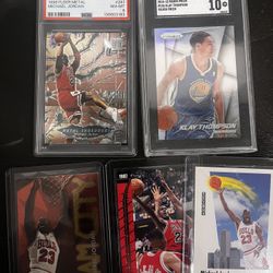 Basketball Cards, Michael Jordan Selling Altogether