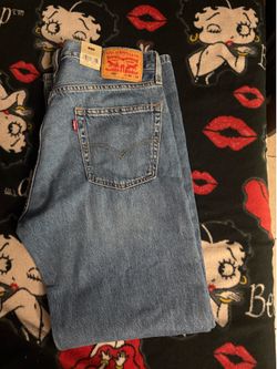 Levi’s 555 Straight Fit Jeans Men’s 34x34 Blue Denim