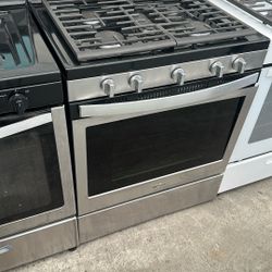 Whirlpool Stainless Steel 30 Inch Stove Range