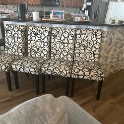 4 Dining chairs