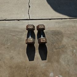 Pair-30lb Dumbells