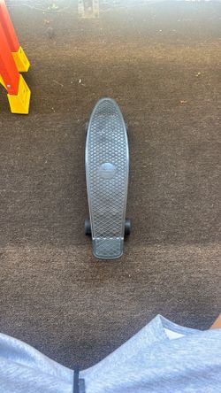All black penny board