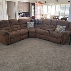 Couch 4 Reclining Chairs