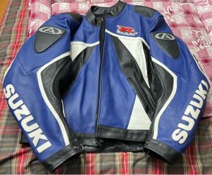 AGVSPORT SUZUKI LEATHER JACKET (50)