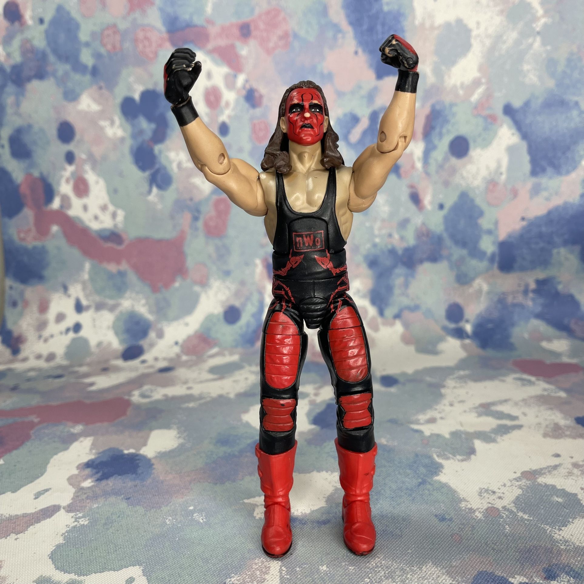 WWE Elite NWO Wolfpac Sting Ringside Exclusive Figure! LOOSE!