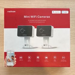 WiFi Cameras - Two sets (4 cams total)