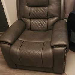 Leather Sofa Power Recliners