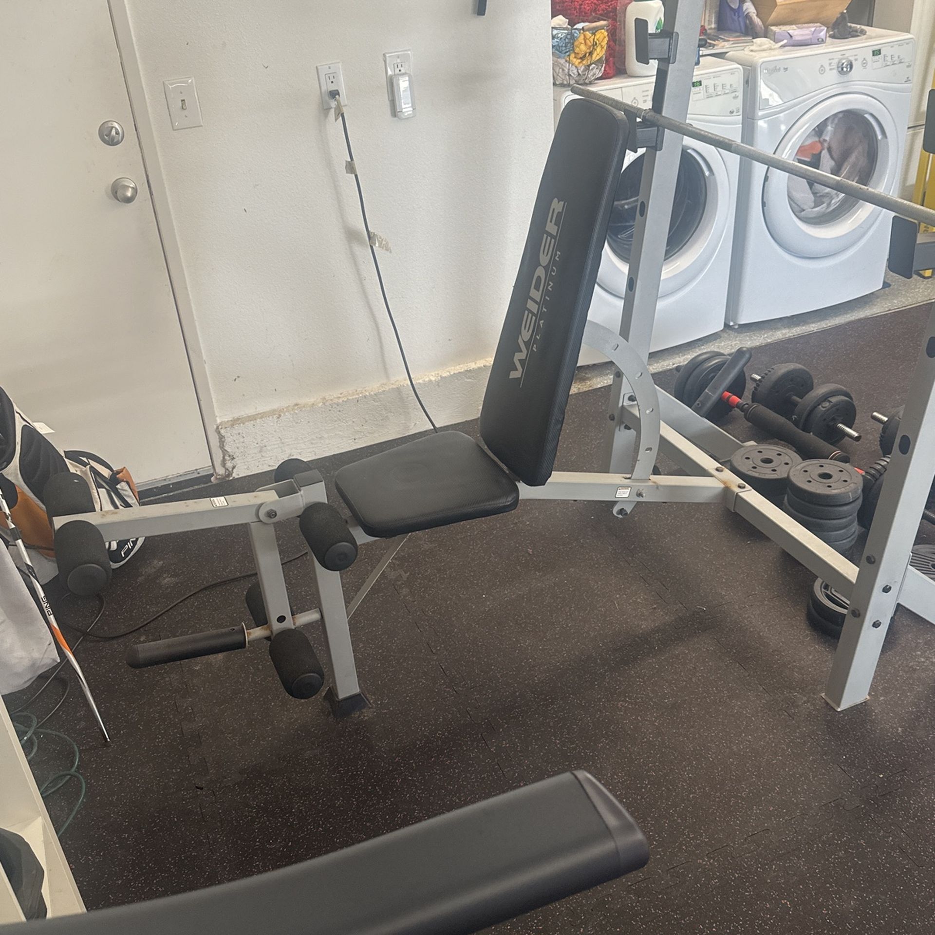 Bench Press And Weight bench 