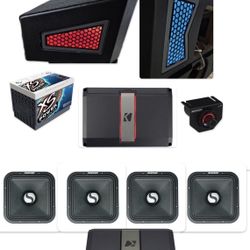 NEW POWERFUL BASS AND VOICE PACKAGE KICKER AUDIO CUSTOM BOX FOR SILVERADO OR SIERRA 2019-2026