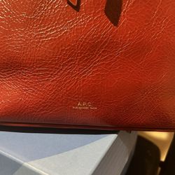 APC Red Vera Shoulder Bag