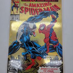 Marvel Comics The Amazing Spiderman #375 Spidey Vs Venom Final Confrontation 1993 30th Anniversary 