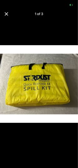 Stardust Spill Products Oil-Only Spill Kit – OSHA Compliant Emergency Cleanup oil spill