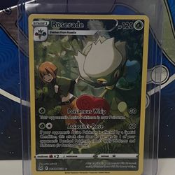 Pokemon Lost Origin Roserade Trainer Gallery Card # TG02/TG30
