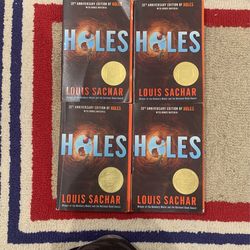 Four Copys Of Holes Books