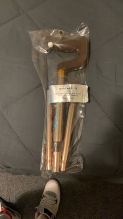 Adjustable Folding Cane Bronze 