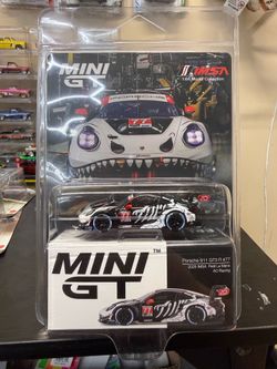 Mini GT Skeleton Rexy Porsche 911 GT3 R
