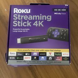 Brand New Roku Streaming stick 4K