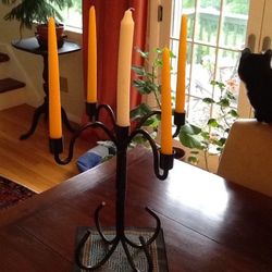Iron Candlabras Set Of 10