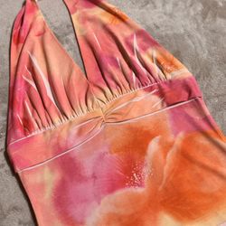 floral halter top 