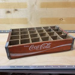 Wood 1950s Coca-Cola Crate 