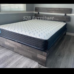 King Size Barn Plain W Ortho Matres!!!!
