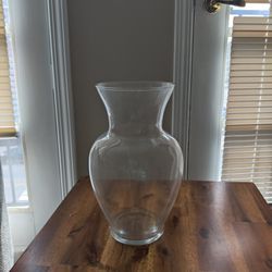 Large Glass Flower Vase 