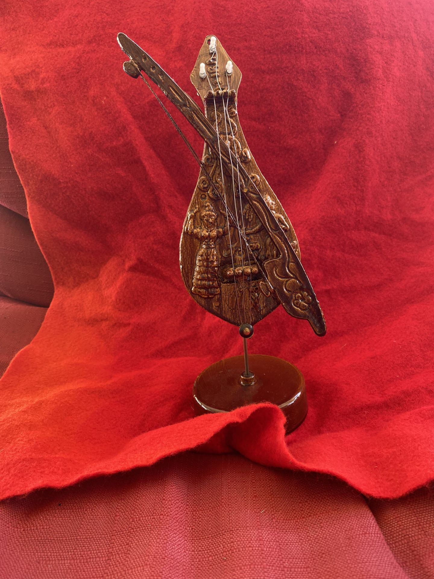 8 Inch Without Base Greek Lyra Decoration Imported From Greece (4 available)
