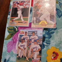 Ivan Rodríguez Texas Rangers Baseball Cards Lot 