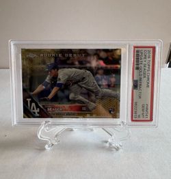 2016 Topps Chrome - Corey Seager #HMT41 Gold Refractor /50 🔥Rare🔥 Low POP (RC)