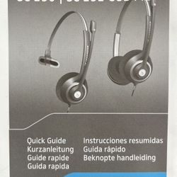Headset With Microphone USB