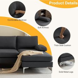 Black Sectional