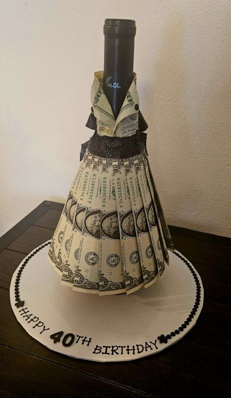 Money Dress Bottle