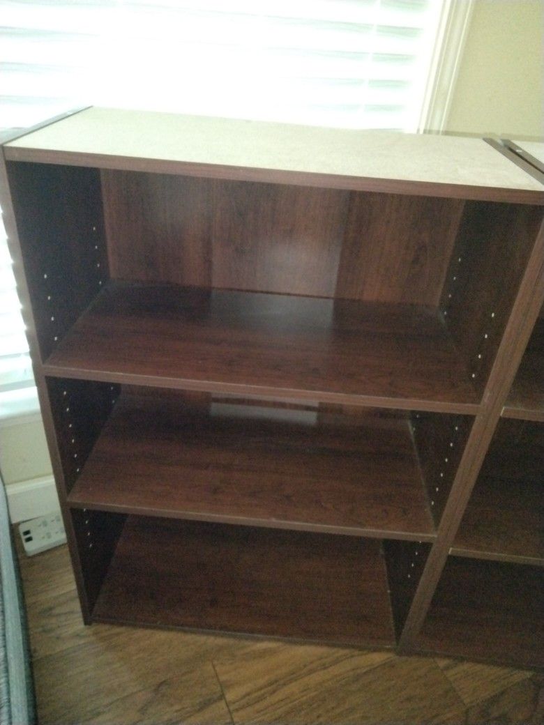 2 Shelves
11.5 deep
24.5 wide
35.5 tall
$20.00 cash and carry only
