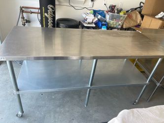 Kitchen restaurant tables