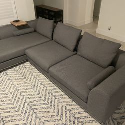 Gray Modern Sectional Couch
